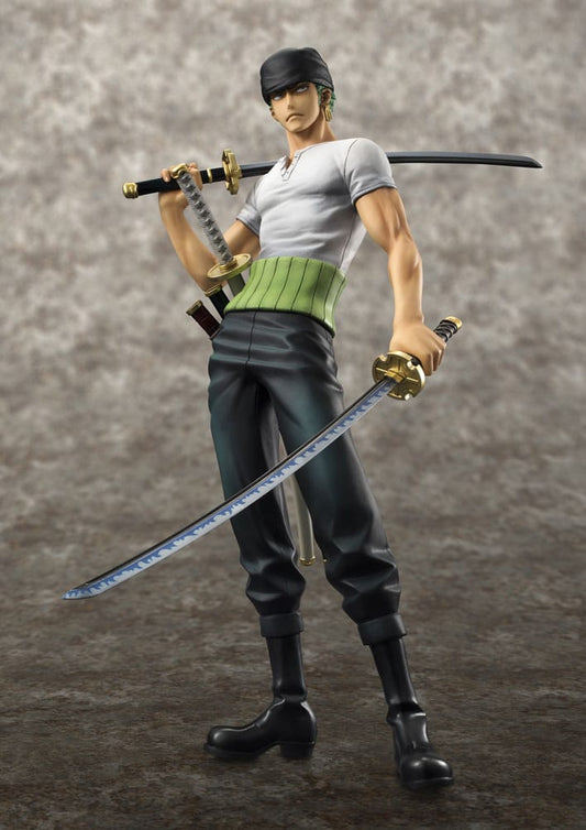 One Piece Excellent Model P.o.p Pvc Statua Neo-dx Roronoa Zoro 10th Limited Ver. 23 Cm Megahouse