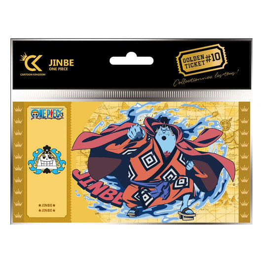 One Piece Golden Ticket -10 Jinbe Case Cartoon Kingdom