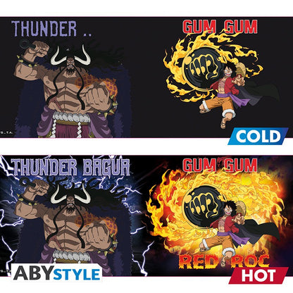 ONE PIECE Heat Change Mug Luffy vs Kaidou