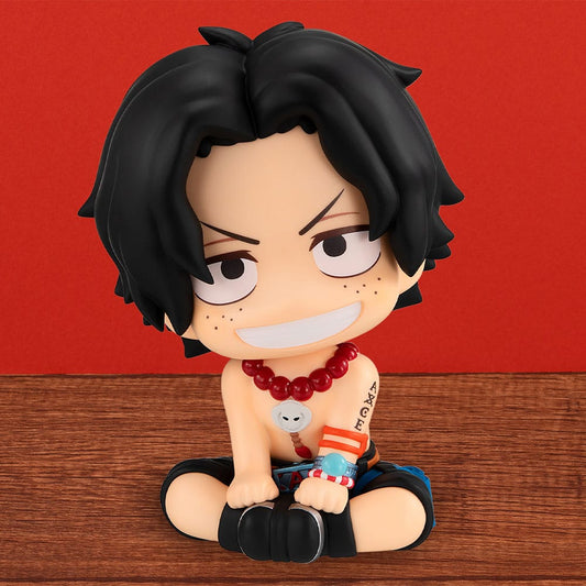 One Piece Look Up Pvc Statua Portgas D. Ace 11 Cm Megahouse