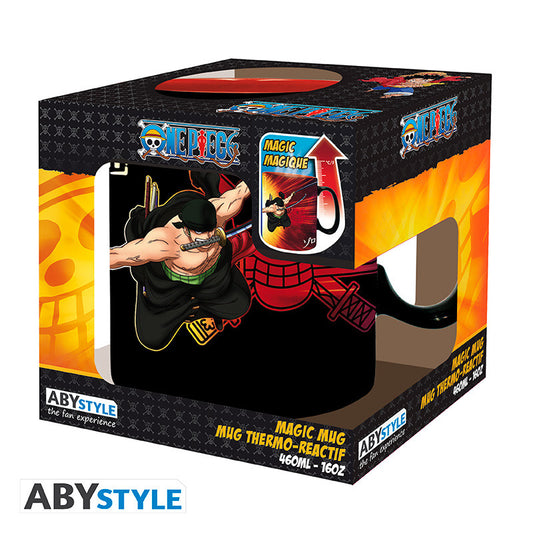 One Piece - Mug Heat Change - 460ml - Zoro & Sanji