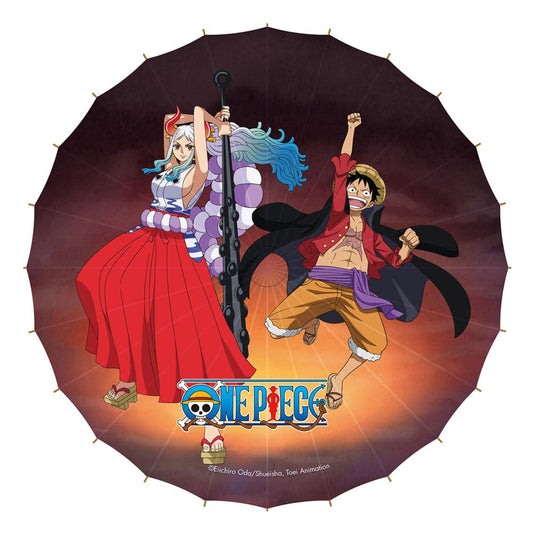 One Piece Paper-Umbrella Monkey D. Luffy & Yamato