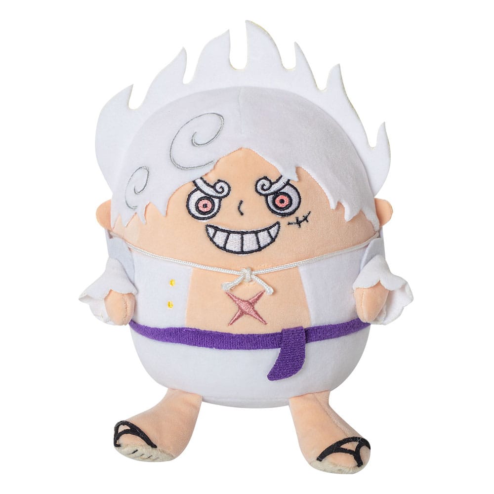 One Piece Peluche Figura Monkey D. Luffy Gear 5 Sd Ver. 15 Cm Sakami Merchandise