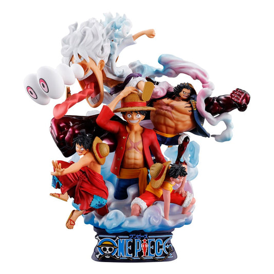 One Piece Petitrama Dx Pvc Mini Statue Logbox King Birth Luffy Special Vol. 02 15 Cm