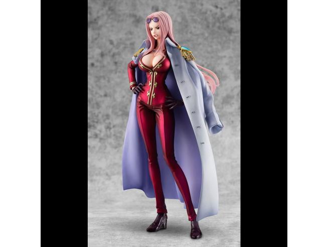 One Piece P.O.P. "Limited Edition" Pvc Black Cage Hina Statue 23 Cm