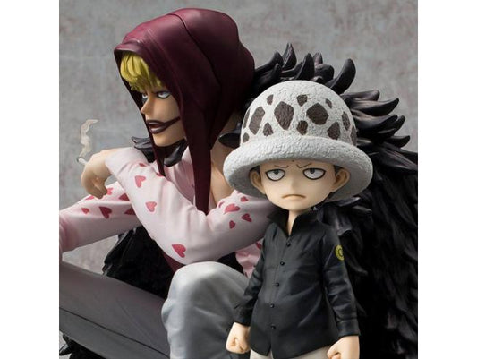 One Piece P.O.P. "Limited Edition" PVC Statue Corazon and Law 17 Cm