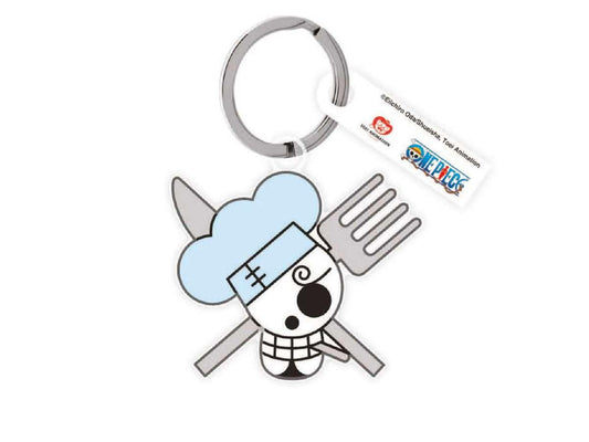 One Piece Key Ring Logo Sanji