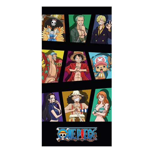 One Piece Premium Towel Straw Hat Crew 70 X 140 Cm Cerdá