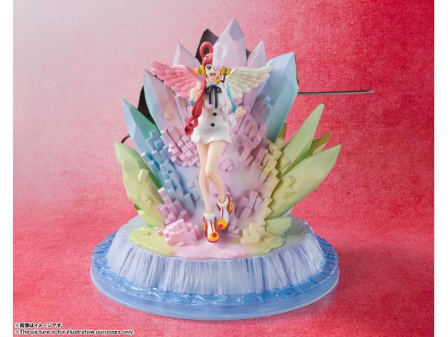 One Piece: Red Figuartszero Statue Shanks & Uta (Extra Battle) 24 Cm Bandai