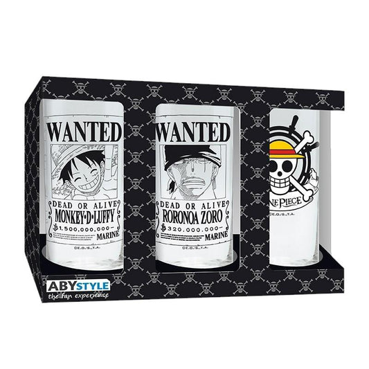 ONE PIECE 3 Glass Set