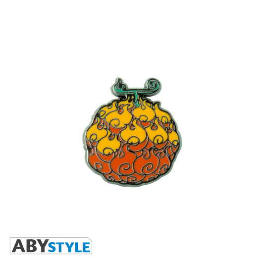 One Piece - Brooch Flame-flame Fruit
