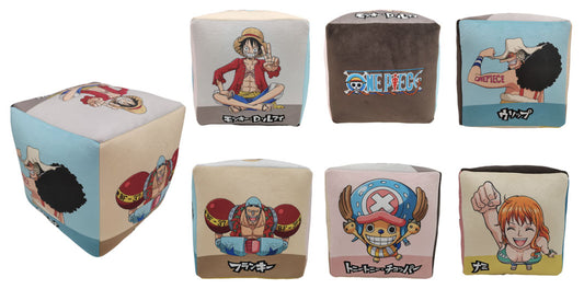 ONE PIECE CREW CUBE PLUSH TOY 25X25CM ANIME ONE PIECE - PLUSH