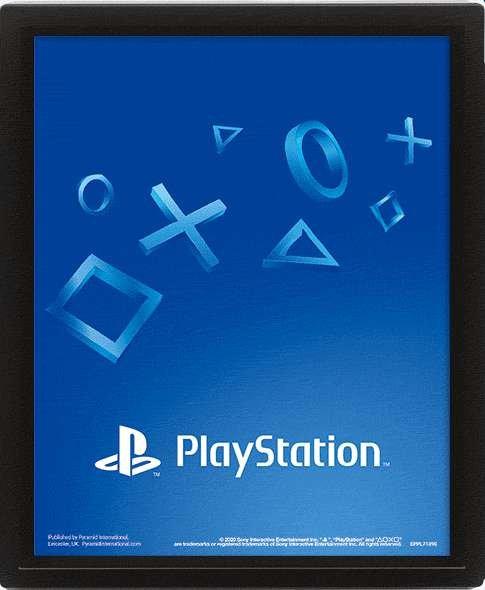 PLAYSTATION-SHAPES POSTER 3D LENTICULAR 3d Poster Pyramid International