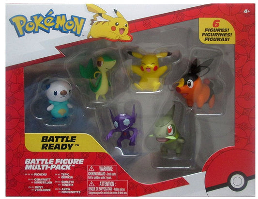 POKEMON BATTLE FIGURES MULTI-PACK READY 6PCS 5CM -3 - FIGURES