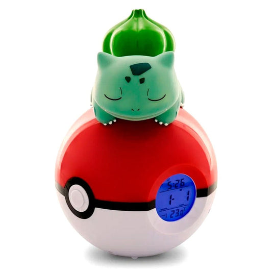 Pokemon Bullbasaur Pokeball Lampada Sveglia Teknofun