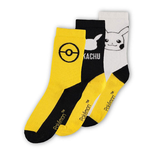 Pokemon Calzini 3-pack Pikachu 43-46 Difuzed