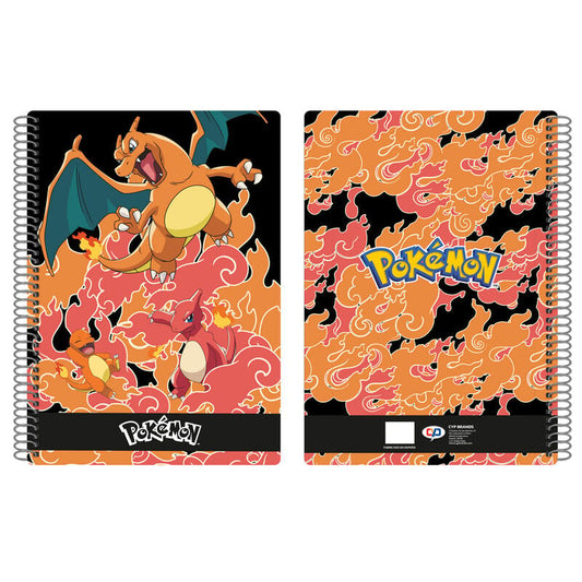 Pokemon Charmander Evoluzione A4 Agenda Cyp Brands
