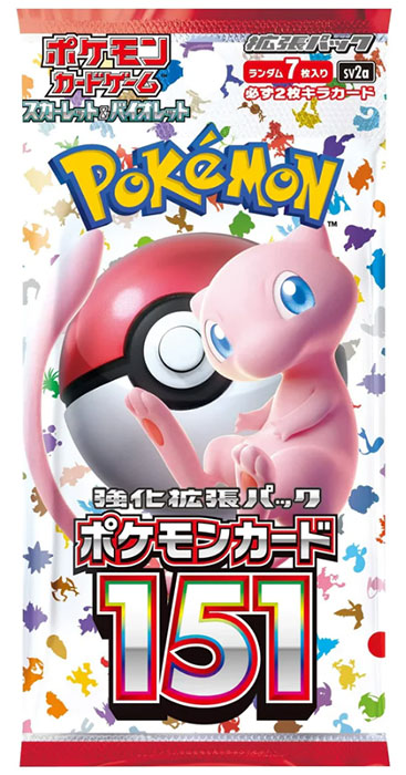 POKEMON SCARLET AND PURPLE 151 BOOSTER 1 PACK (JAP) JAPANESE