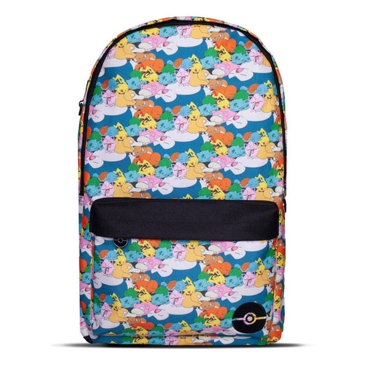 Pokemon Zaino Starter Pokemon All Over Print Difuzed