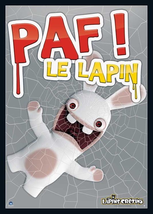 Raving Rabbids - Poster "paf! The Rabbit" (98x68)