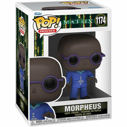 The Matrix 4 Pop! Movies Vinile Figura Morpheus 9 Cm 1174