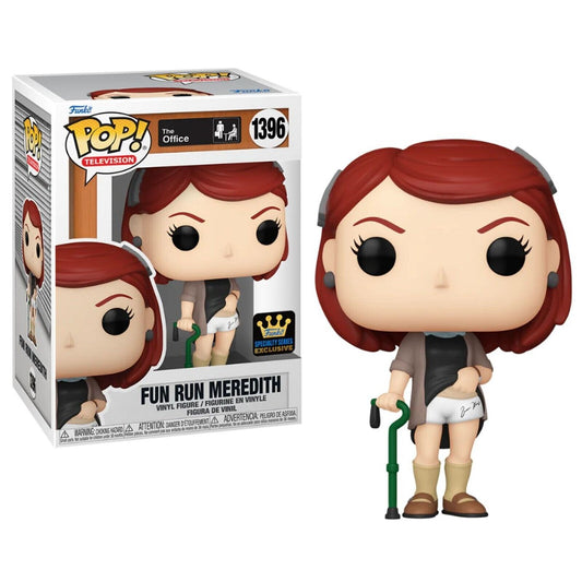 The Office Us Pop! Television Vinile Figura Fun Run Meredith 9 Cm 1396