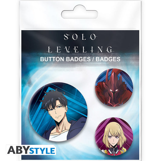 SOLO LEVELING Badge Pack Igris, Jinwoo & Cha Hae In