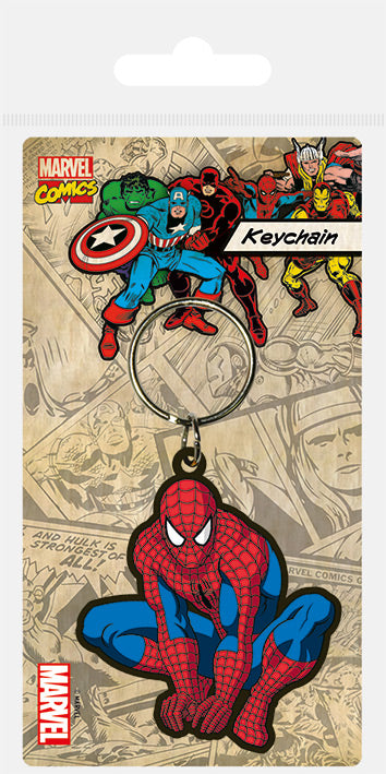 Spider-man Rubber Keychain