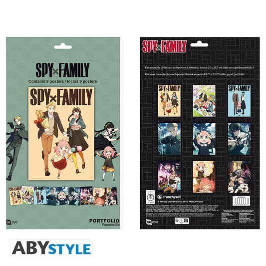 SPY X FAMILY - Portfolio 9 posters Characters S4 (21x29,7)