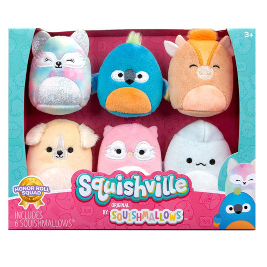 Squishmallows Mini plush toy set assorted 5cm - Honor Roll Squad