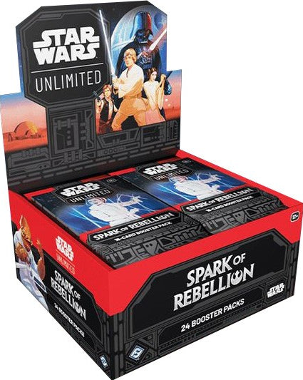 Star Wars: Unlimited Spark of Rebellion Booster Box 24 packs