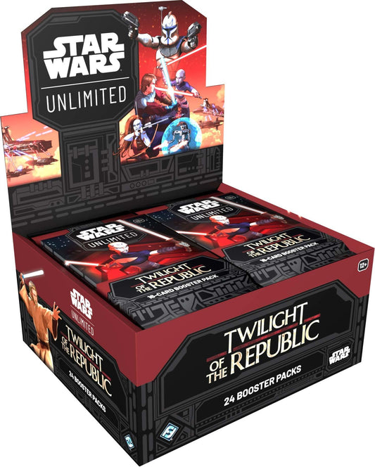 Star Wars: Unlimited Twilight of the Republic Booster Box 24 Booster Packs