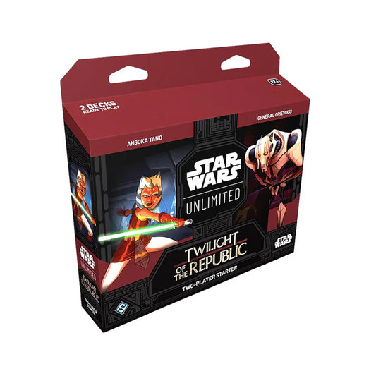 Star Wars: Unlimited Twilight of the Republic Starter Set 2 Players