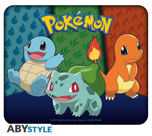 Tappetino Per Mouse Pokemon Starters Kanto - Gadget