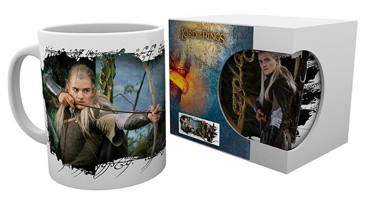 LORD OF THE RINGS MUG LEGOLAS MOVIES - GADGET