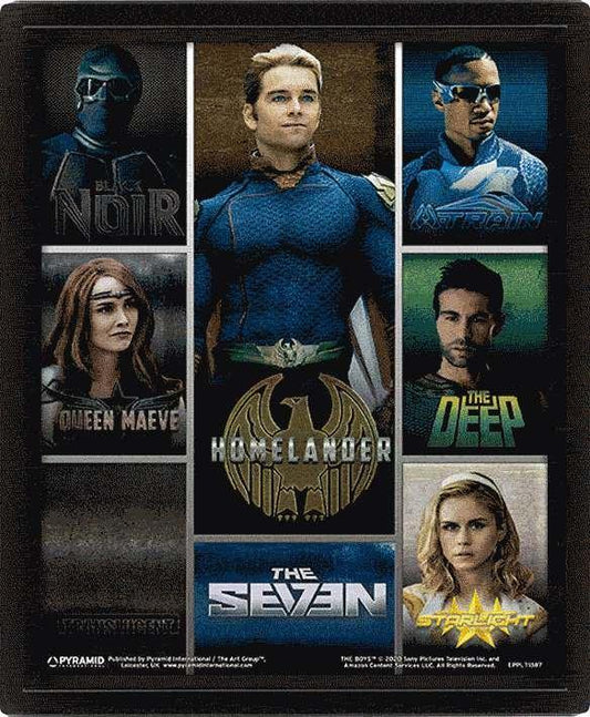 THE BOYS - THE SEVEN POSTER 3D 3d Poster Pyramid International