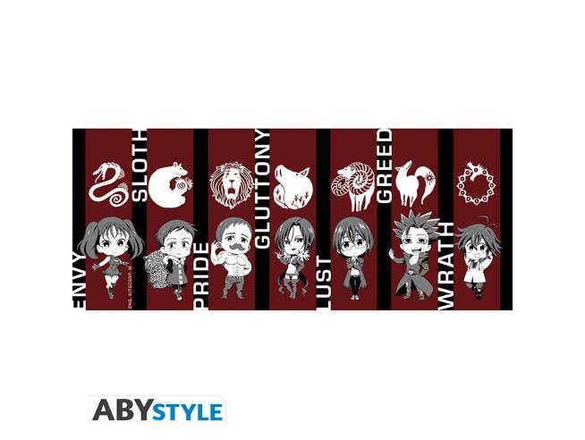 The Seven Deadly Sins - Mug - 460 Ml - Chibi Sins - Box