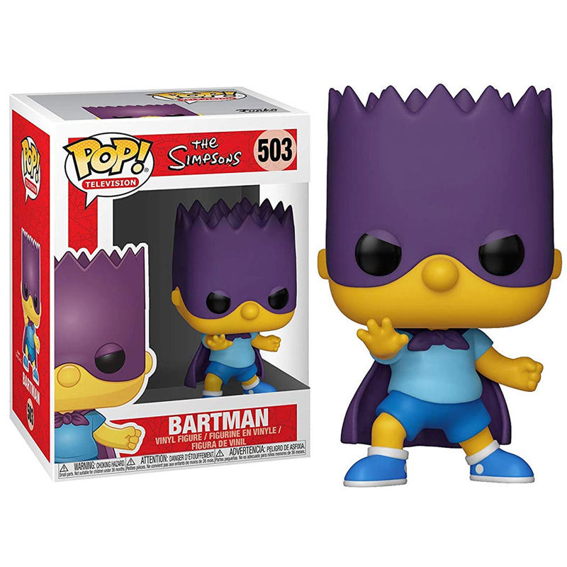 The Simpsons Funko POP Animation Vinyl Figure Bartman Bart 9cm 503