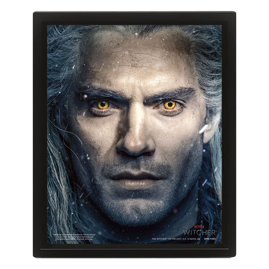The Witcher Framed 3D Effect Poster Pack Intertwined 26 X 20 Cm (3) Pyramid International