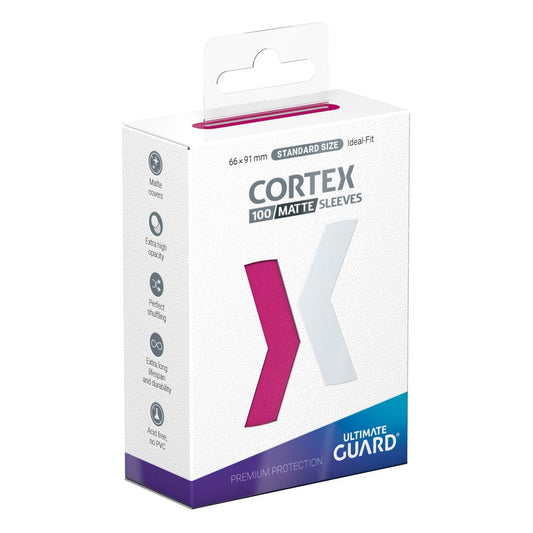 Ultimate Guard Cortex Sleeves Standard Size Matte Pink (100) Ultimate Guard
