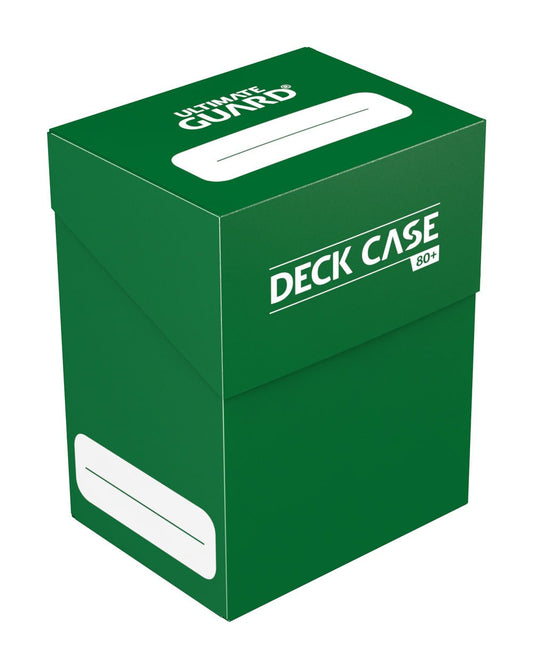 Ultimate Guard Deck Case 80+ - Green Ultimate Guard