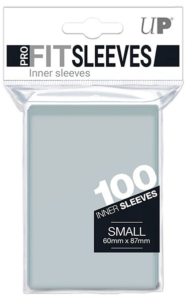 ULTRA PRO PRO-FIT SMALL CLEAR 100PCS CARD PROTECTOR SLEEVES - PLAYING CARDS/COLLECTION