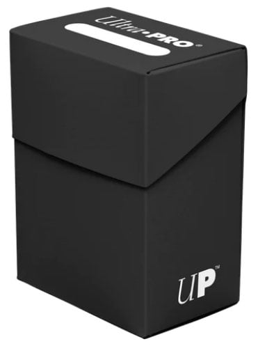 ULTRA PRO DECK HOLDER BLACK CARD PROTECTOR - PLAYING CARDS/COLLECTION