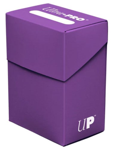 ULTRA PRO DECK HOLDER PURPLE CARD PROTECTOR - PLAYING CARDS/COLLECTION