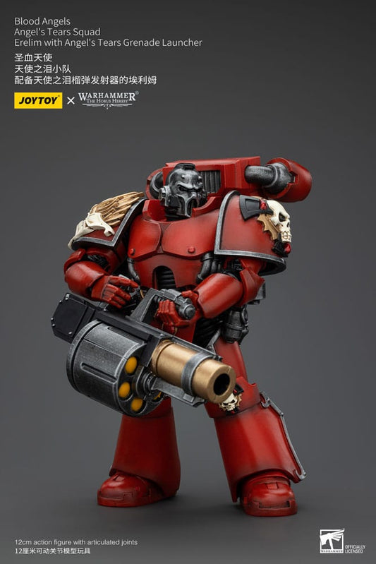 Warhammer The Horus Heresy Action Figure 1/18 Blood Angels Angel's Tears Squad Erelim Con Angel's Tears Grenade Launcher 12 cm