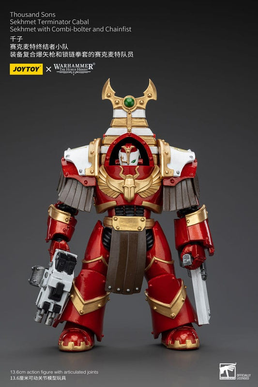 Warhammer The Horus Heresy Action Figure 1/18 Thousand Sons Sekhmet Terminator Cabal Sekhmet with Combi-bolter and Chainfist 14