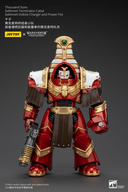 Warhammer The Horus Heresy Action Figure 1/18 Thousand Sons Sekhmet Terminator Cabal Sekhmet Volkite Charger E Power Fist 14