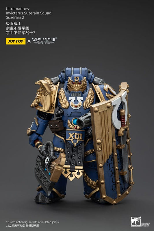 Warhammer The Horus Heresy Action Figure 1/18 Ultramarines Invictarus Suzerain Squad Suzerain 2 12 Cm Joy Toy (cn)