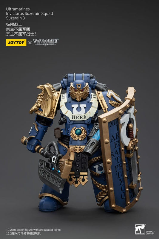 Warhammer The Horus Heresy Action Figure 1/18 Ultramarines Invictarus Suzerain Squad Suzerain 3 12 Cm Joy Toy (cn)