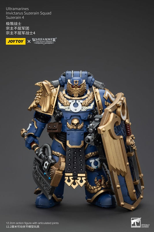 Warhammer The Horus Heresy Action Figure 1/18 Ultramarines Invictarus Suzerain Squad Suzerain 4 12 Cm Joy Toy (cn)